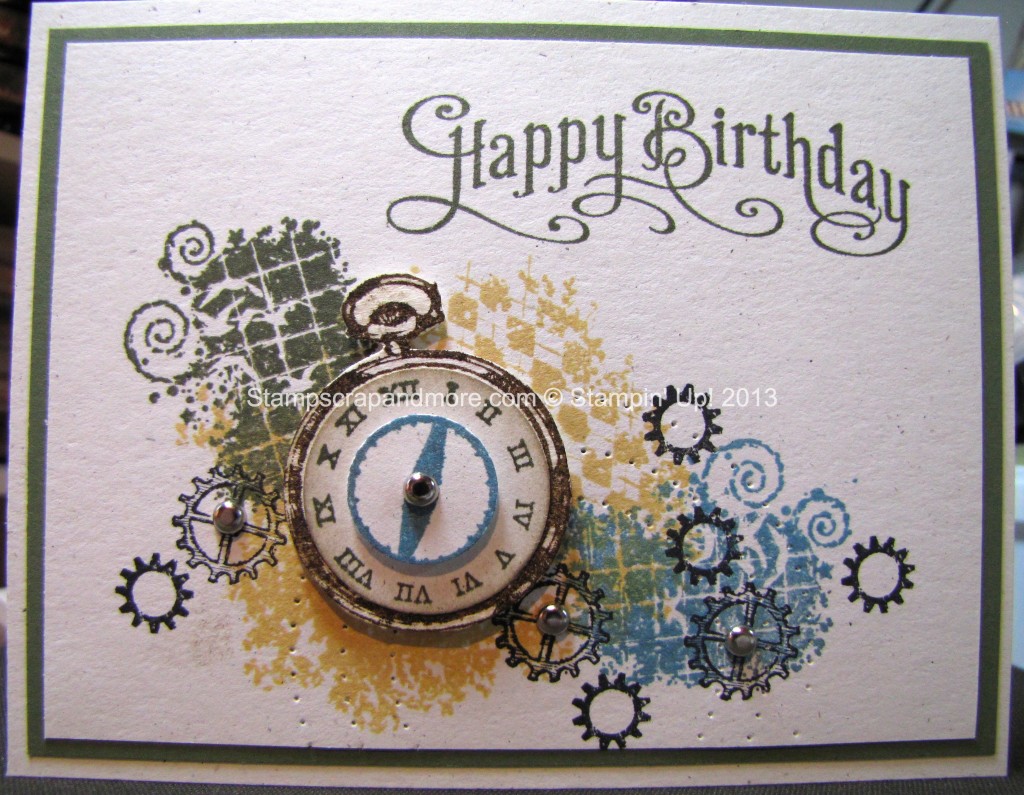 Stampin' Up! Clockworks and Perfectly Penned