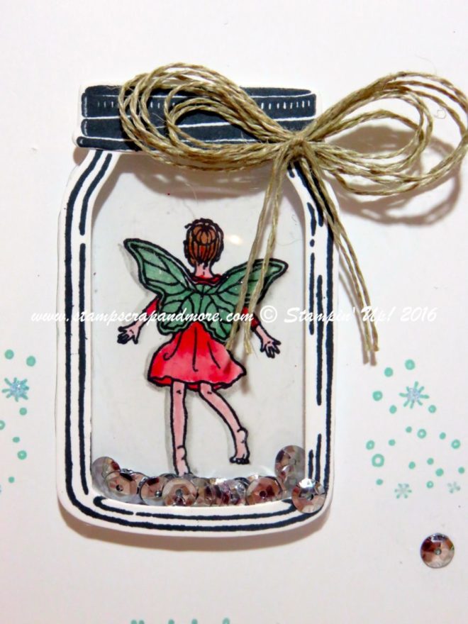 Fairy Celebration, Jar of Love Card