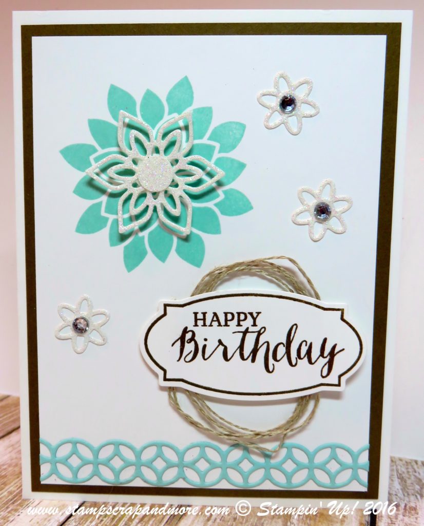 Flourishing Phrases Birthday Card