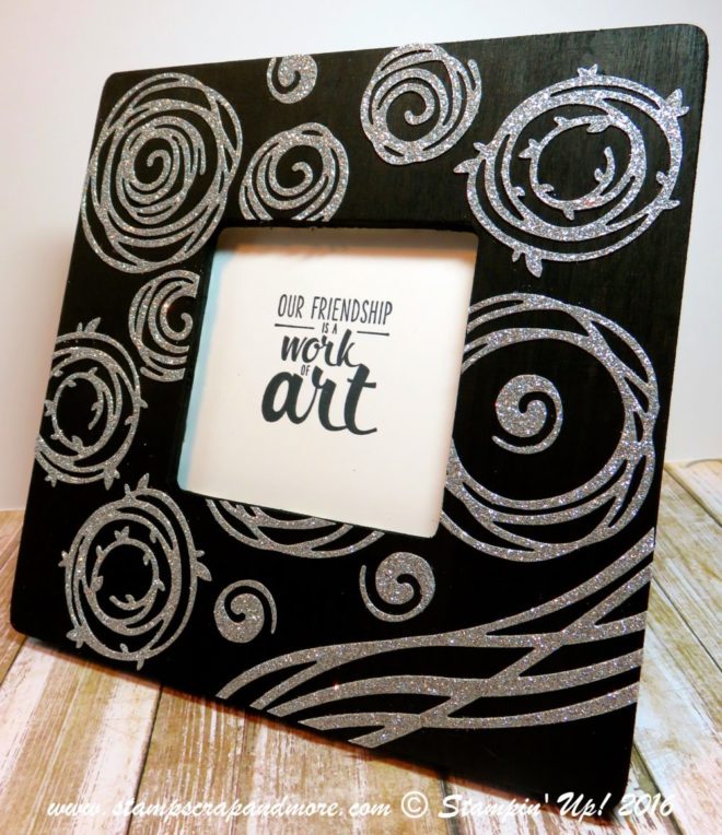 Swirly Scribbles Frame, Stampin' Up!