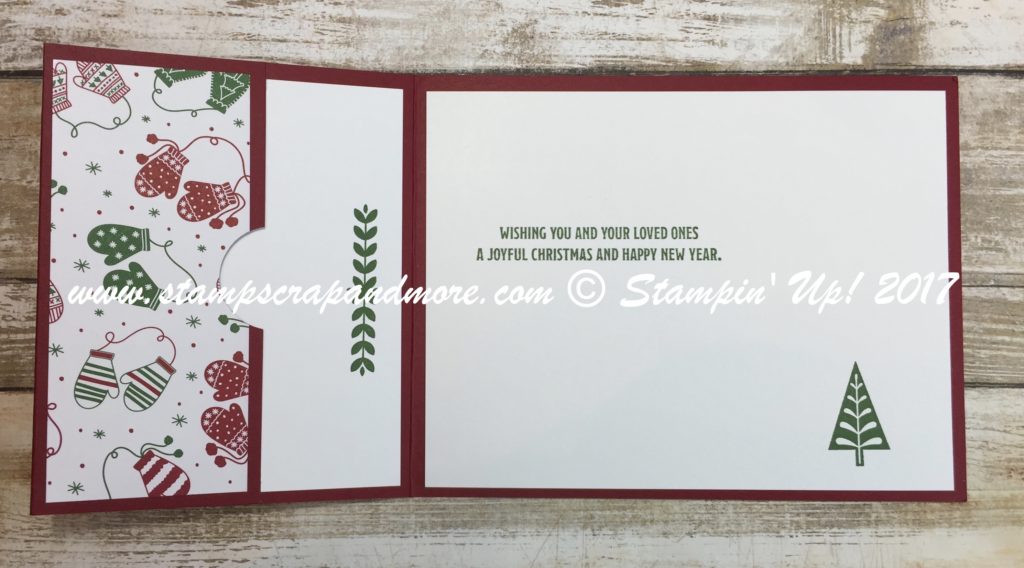 Merry Mistletoe Gift Card Holder