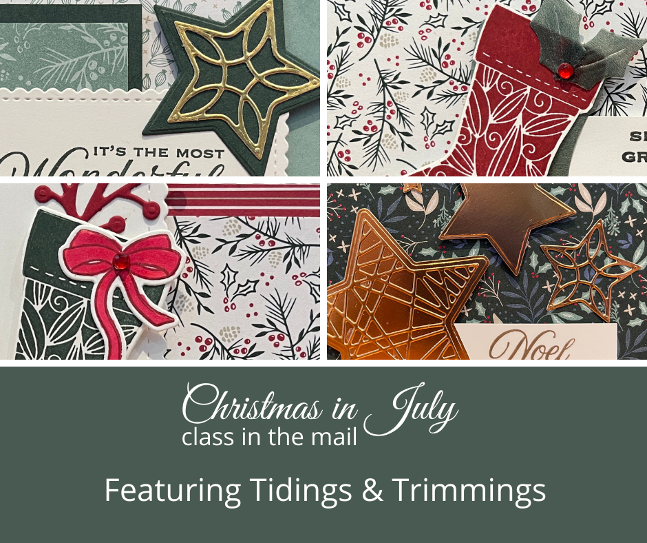 Christmas in July Class in the Mail Samples